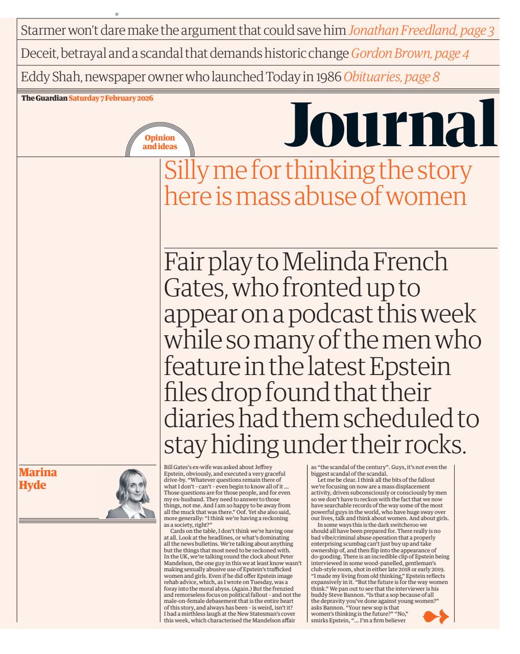 The Guardian Newspaper Preview Pages