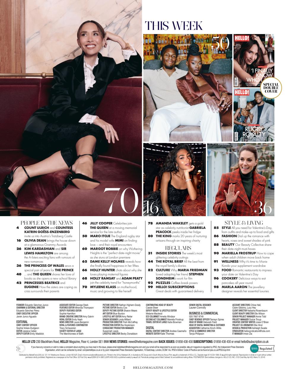 Hello! Magazine Preview Pages