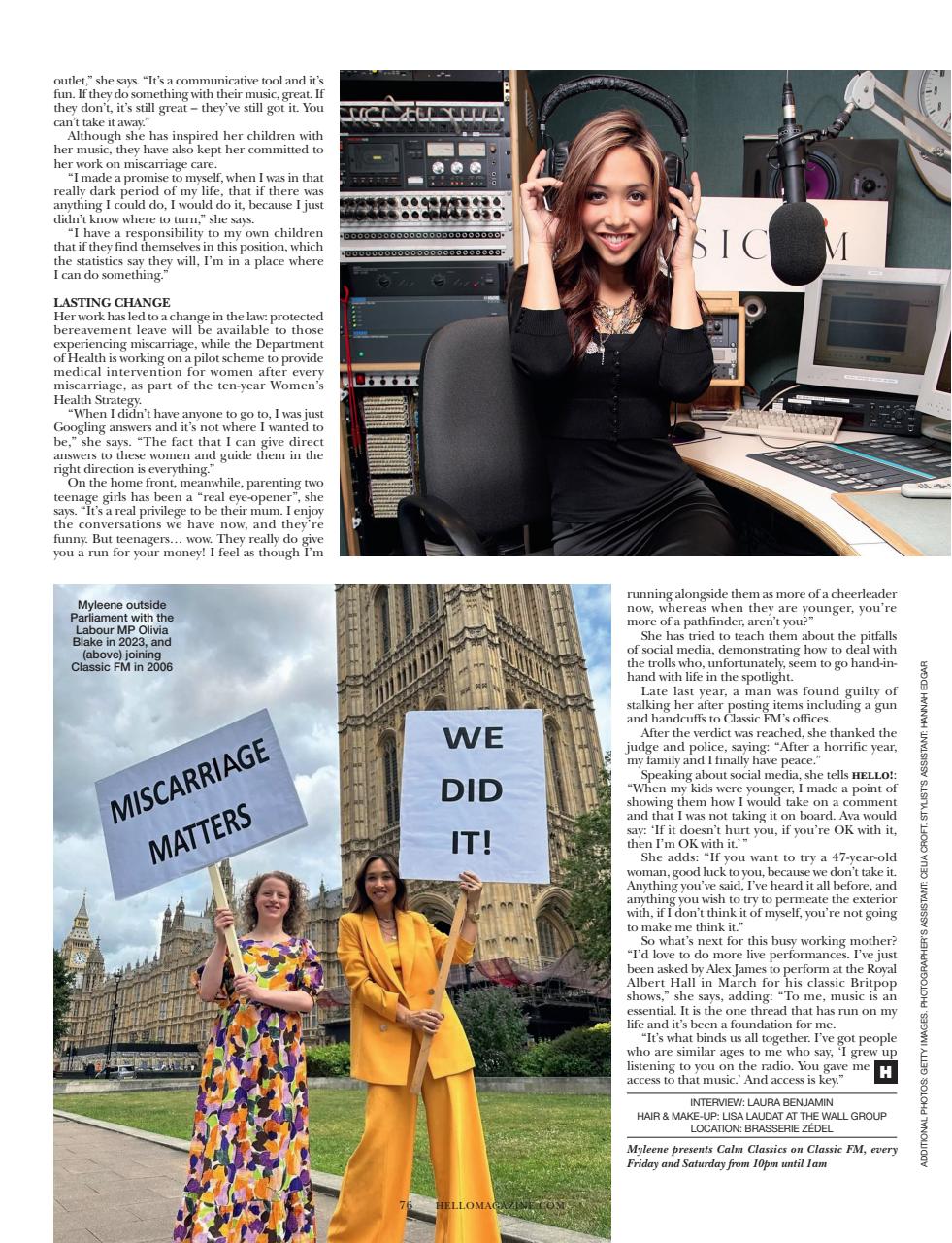 Hello! Magazine Preview Pages