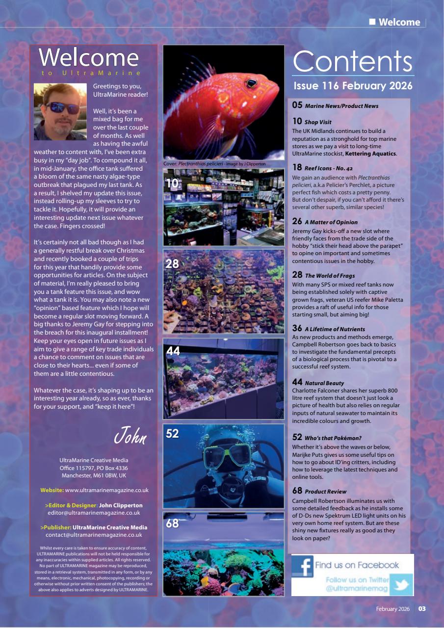 UltraMarine Magazine Preview Pages