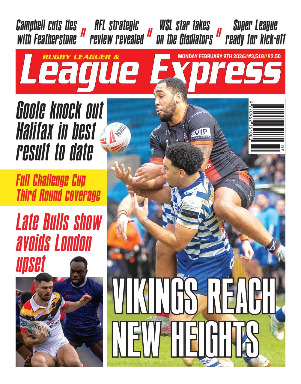 League Express Preview Pages