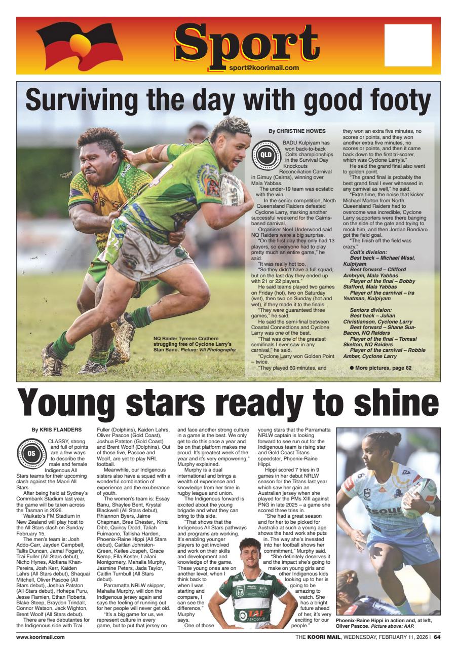 Koori Mail Preview Pages