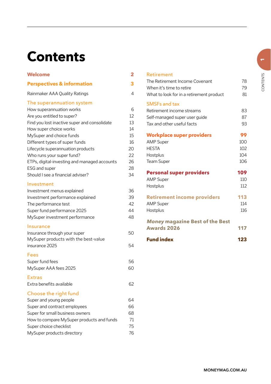 Money Magazine Preview Pages