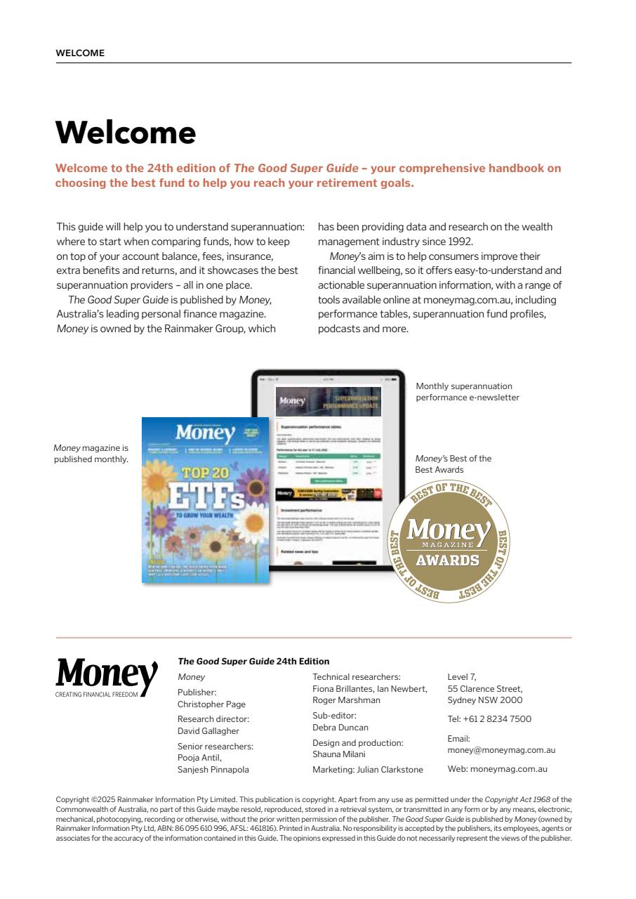 Money Magazine Preview Pages