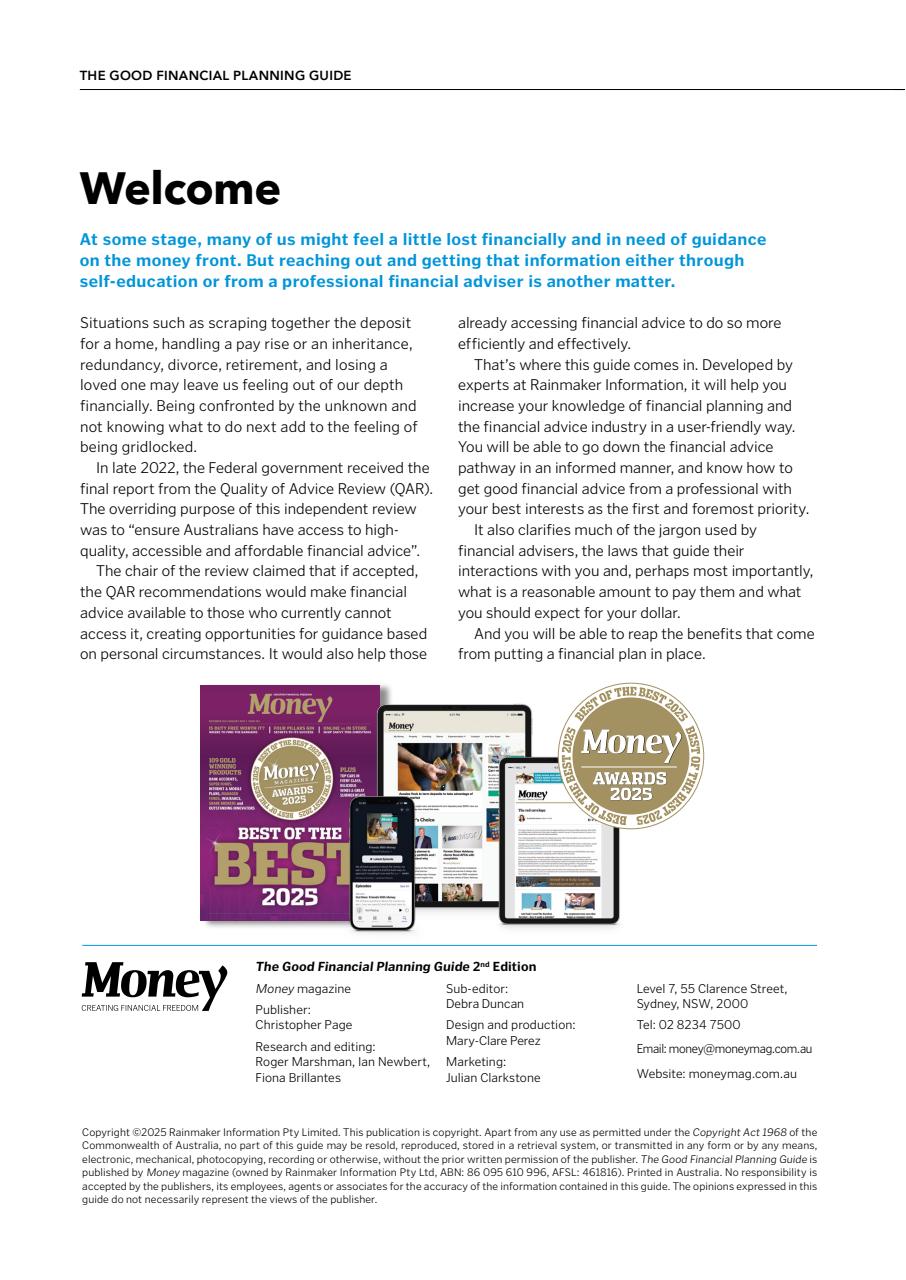 Money Magazine Preview Pages