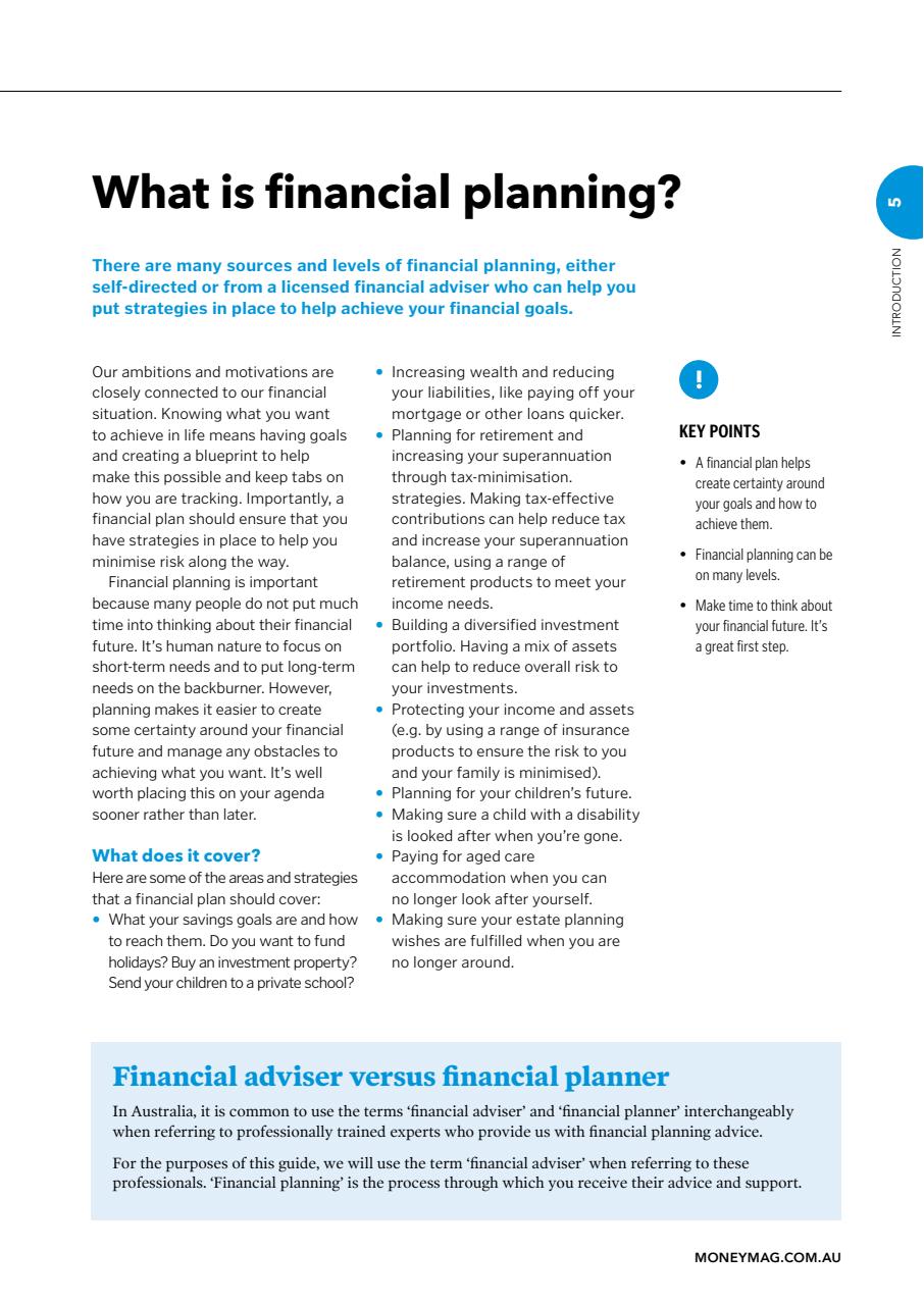 Money Magazine Preview Pages
