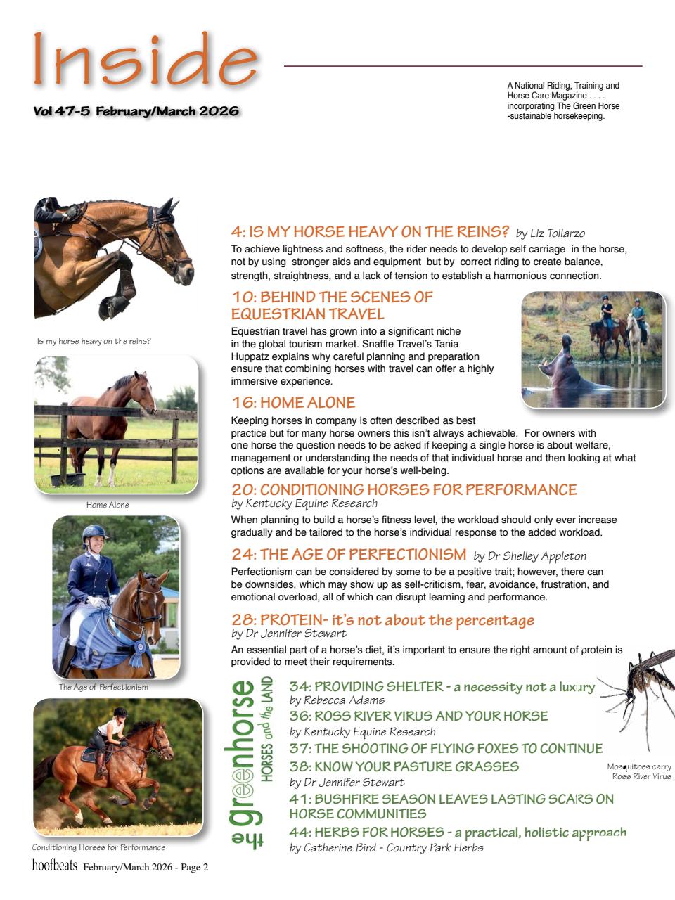 Hoofbeats Preview Pages