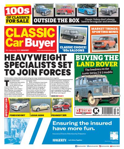 Classic Car Buyer issue 11-Feb-26