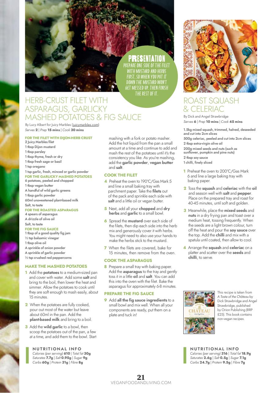 Vegan Food & Living Magazine Preview Pages