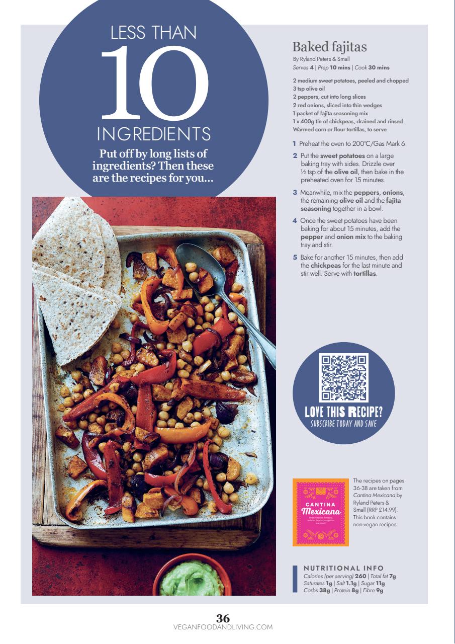 Vegan Food & Living Magazine Preview Pages