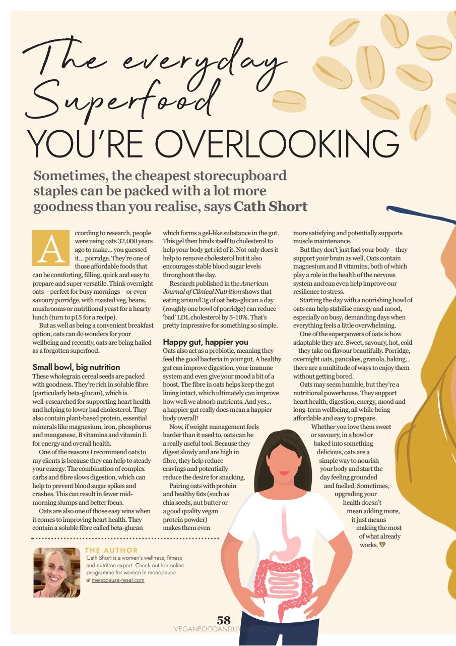 Vegan Food & Living Magazine Preview Pages