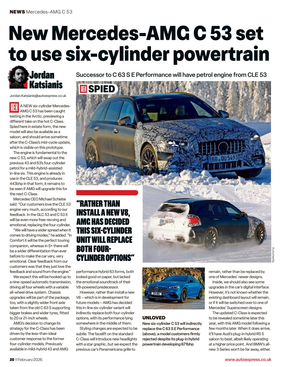 Auto Express Preview Pages