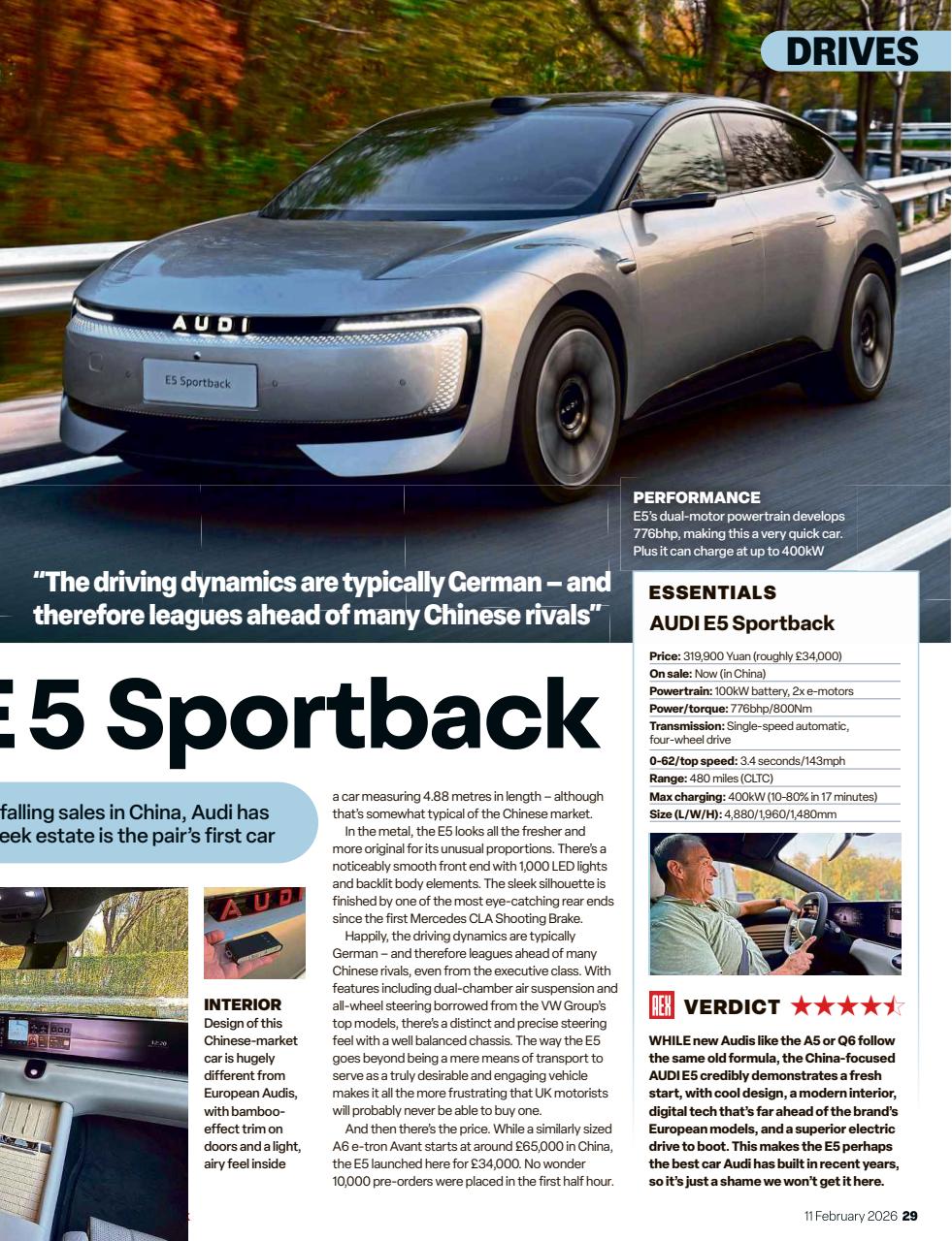 Auto Express Preview Pages