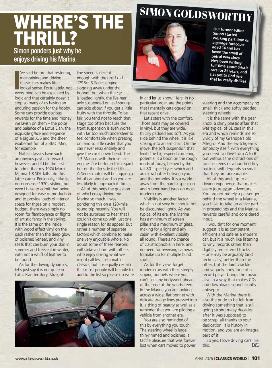 Classics World Preview Pages