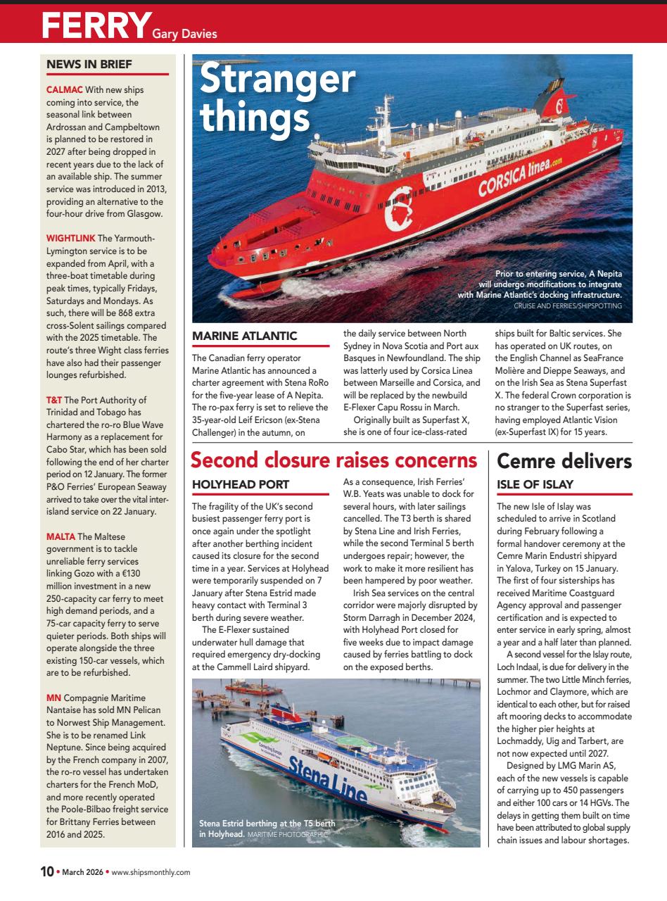 Ships Monthly Preview Pages