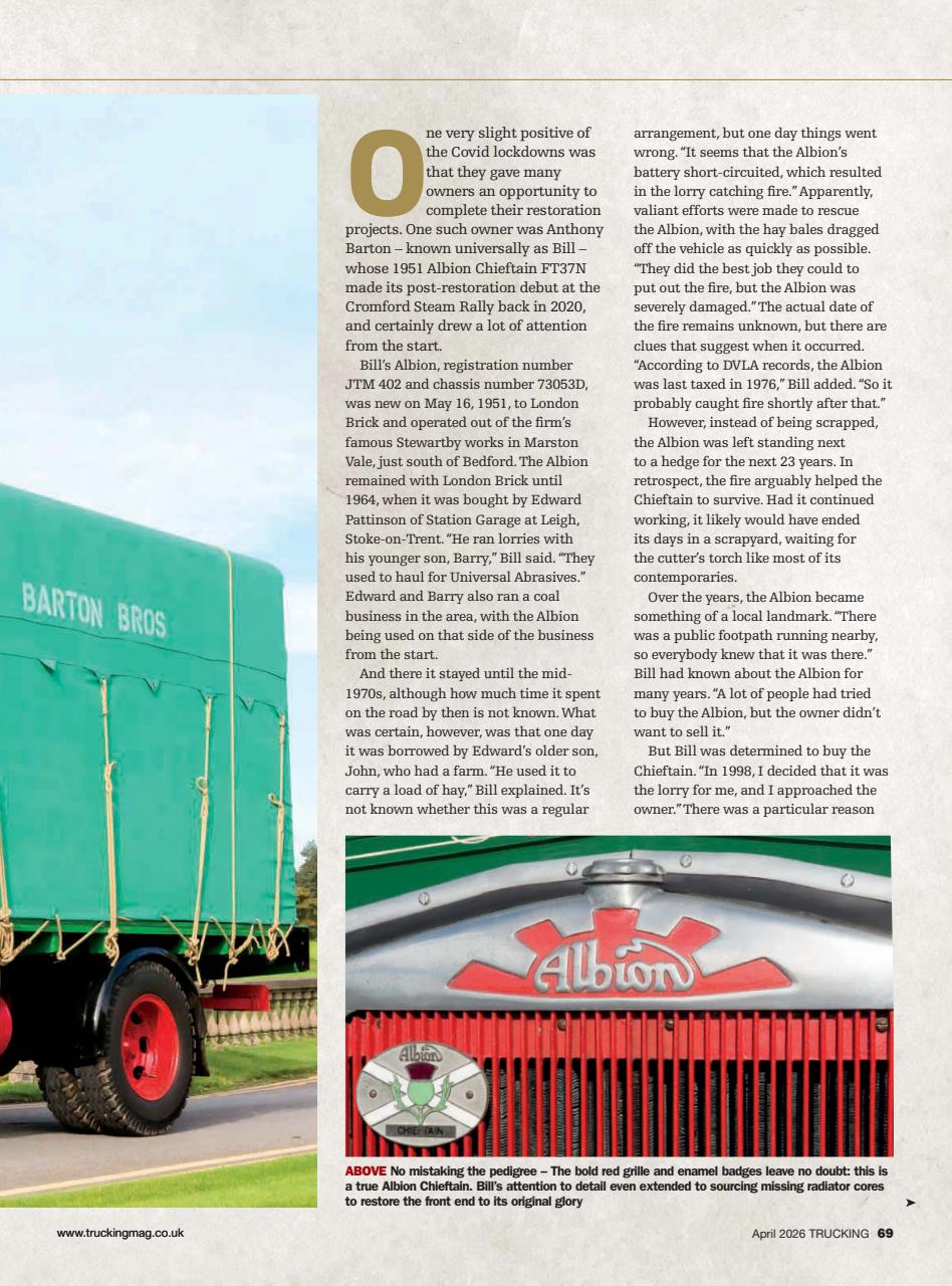 Trucking Magazine Preview Pages