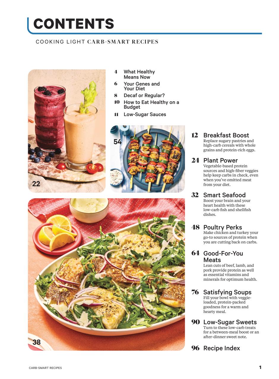 Cooking Light Preview Pages