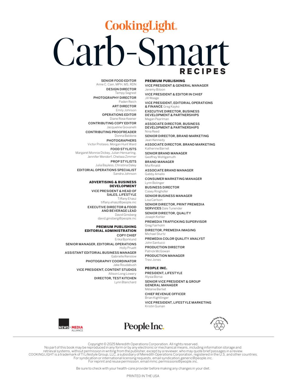 Cooking Light Preview Pages