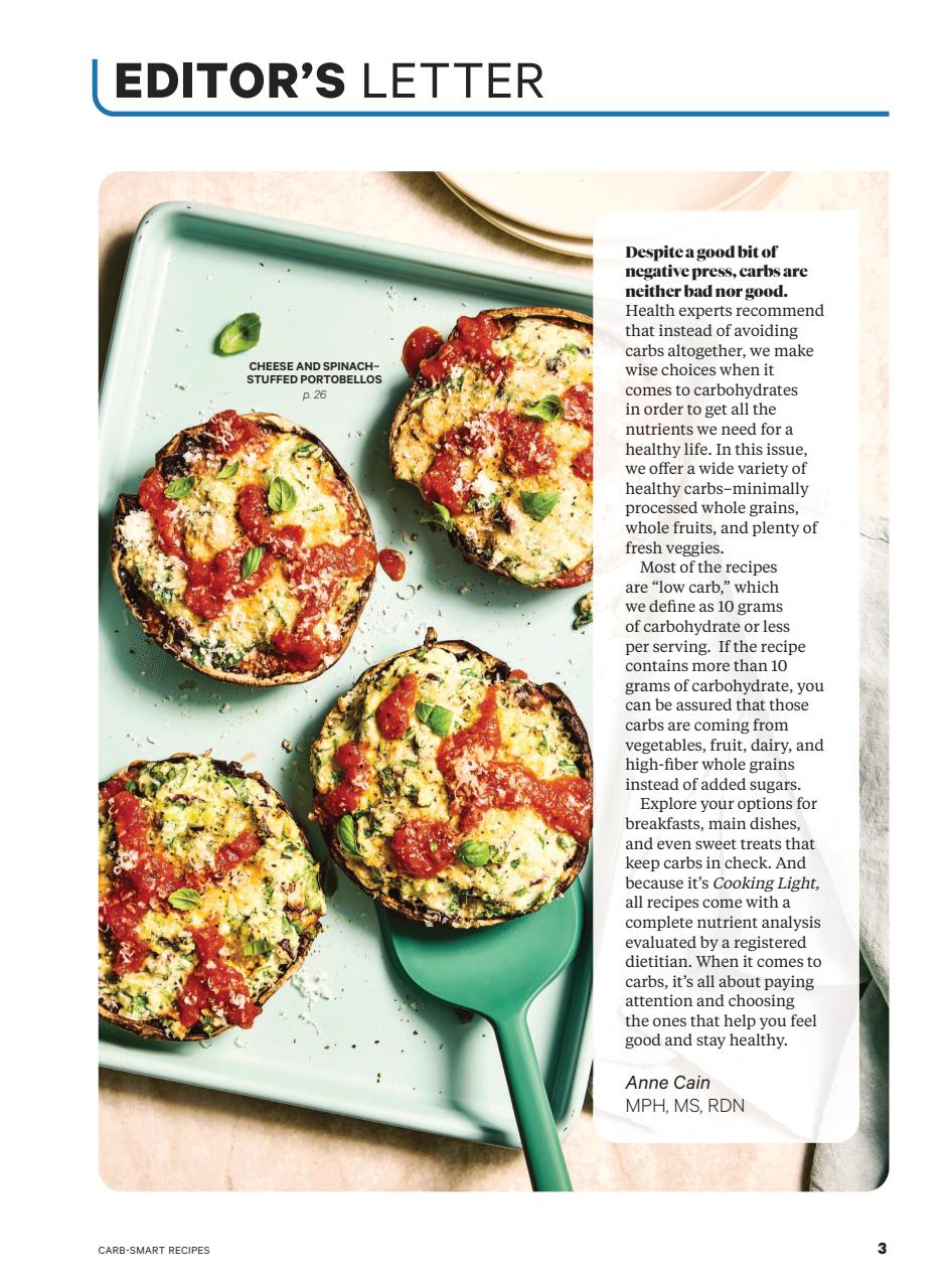 Cooking Light Preview Pages