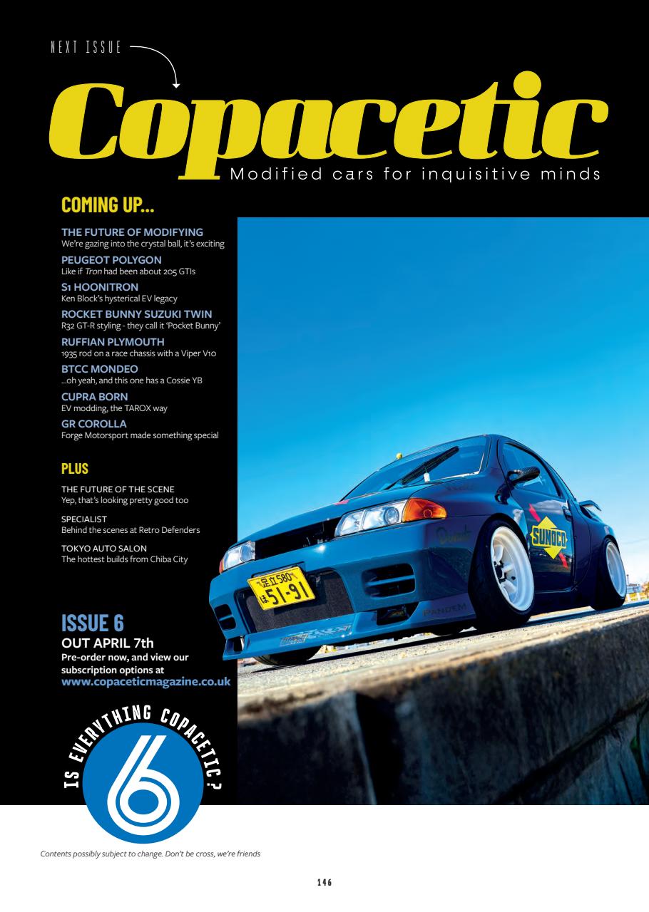 Copacetic Preview Pages