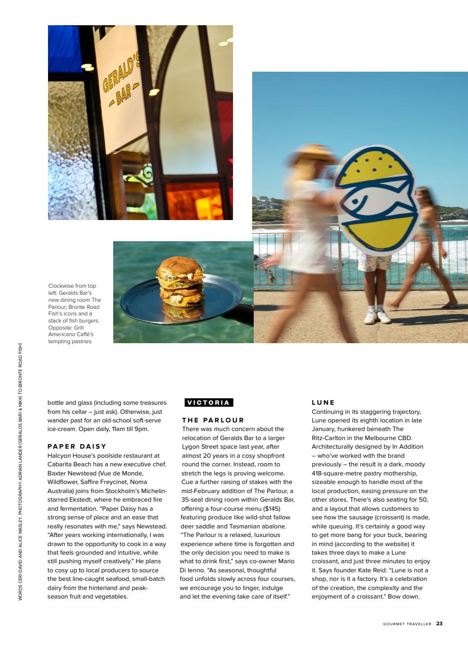 Australian Gourmet Traveller Preview Pages