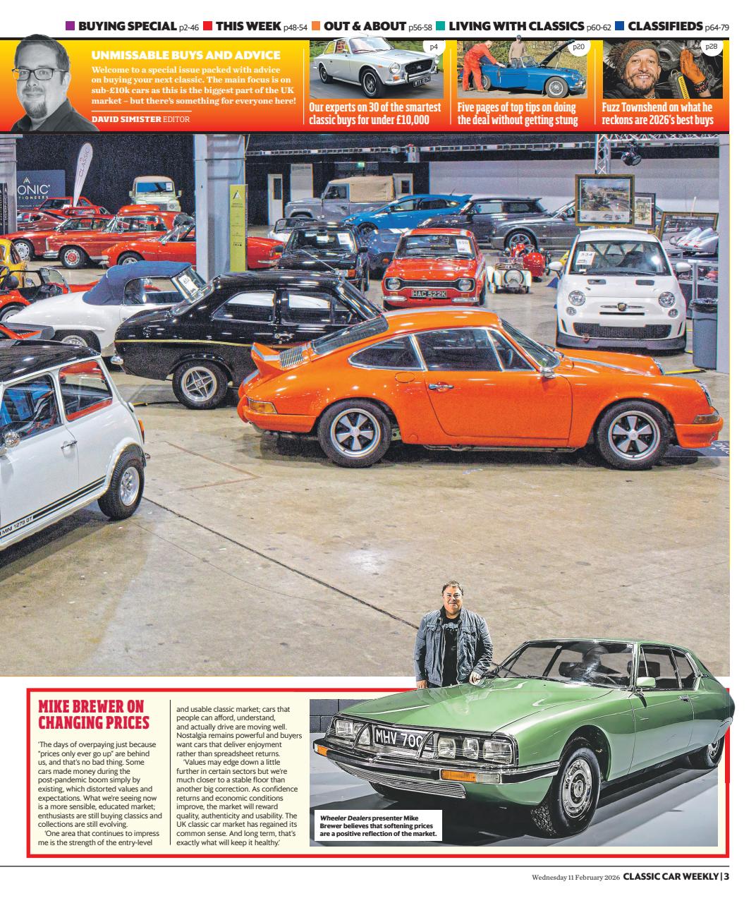 Classic Car Weekly Preview Pages