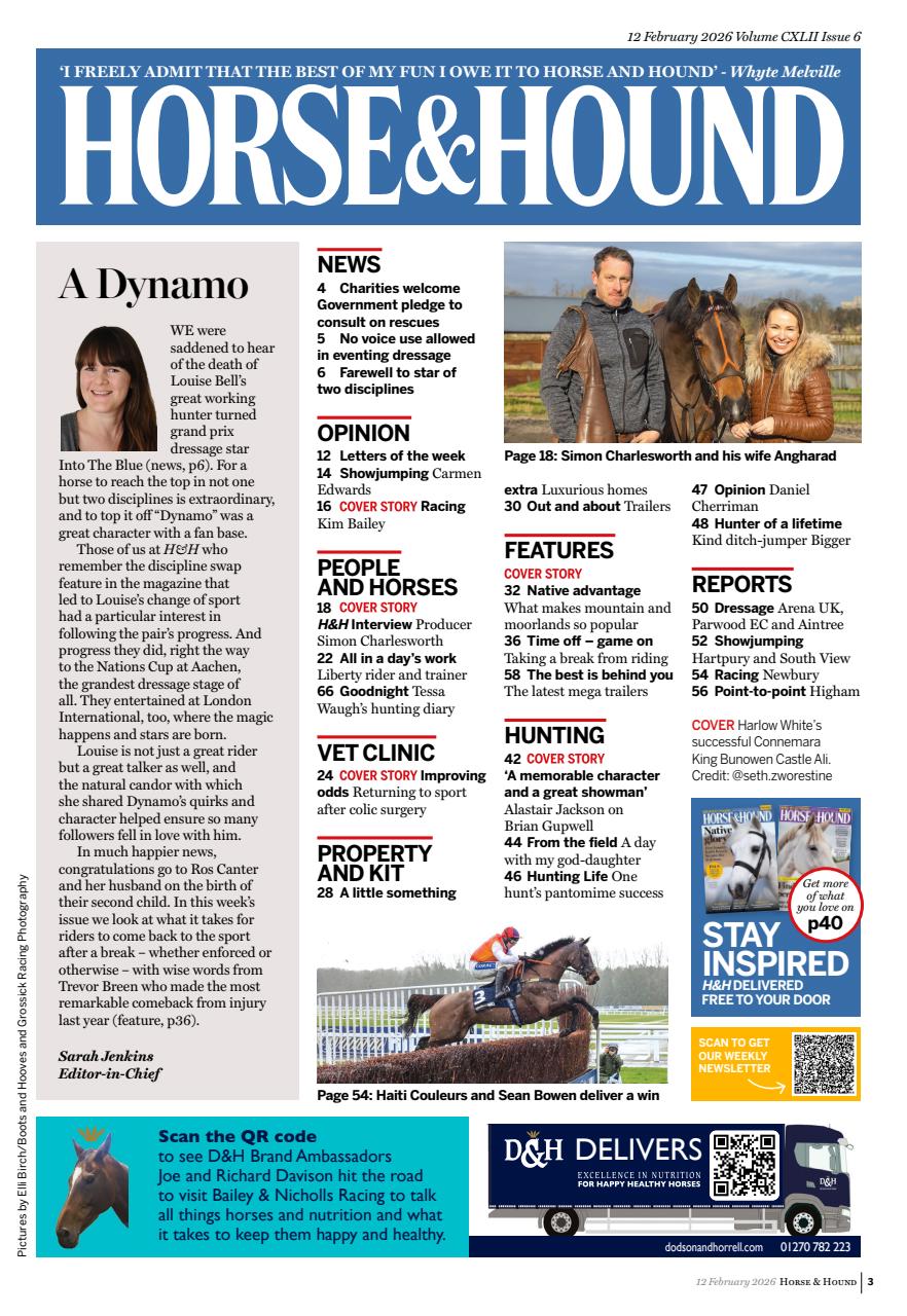 Horse & Hound Preview Pages