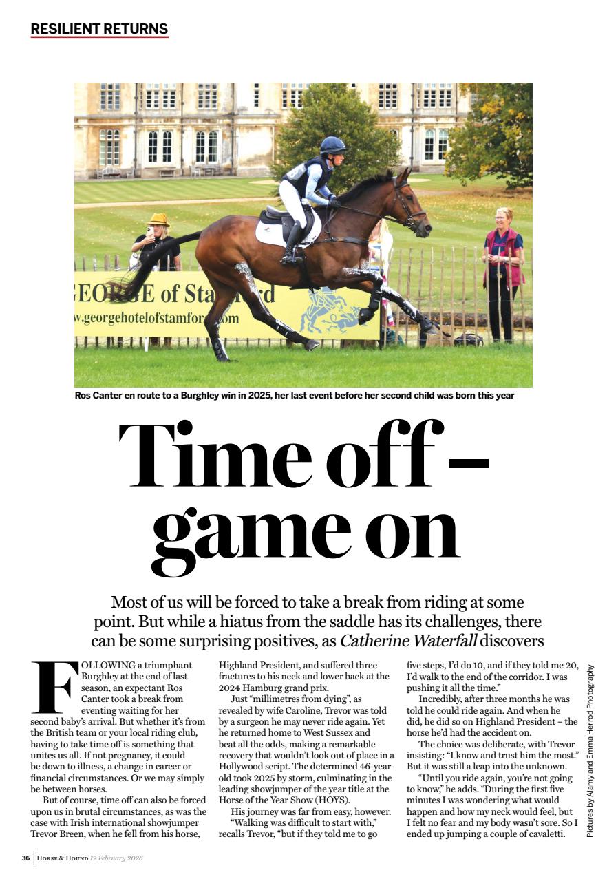 Horse & Hound Preview Pages