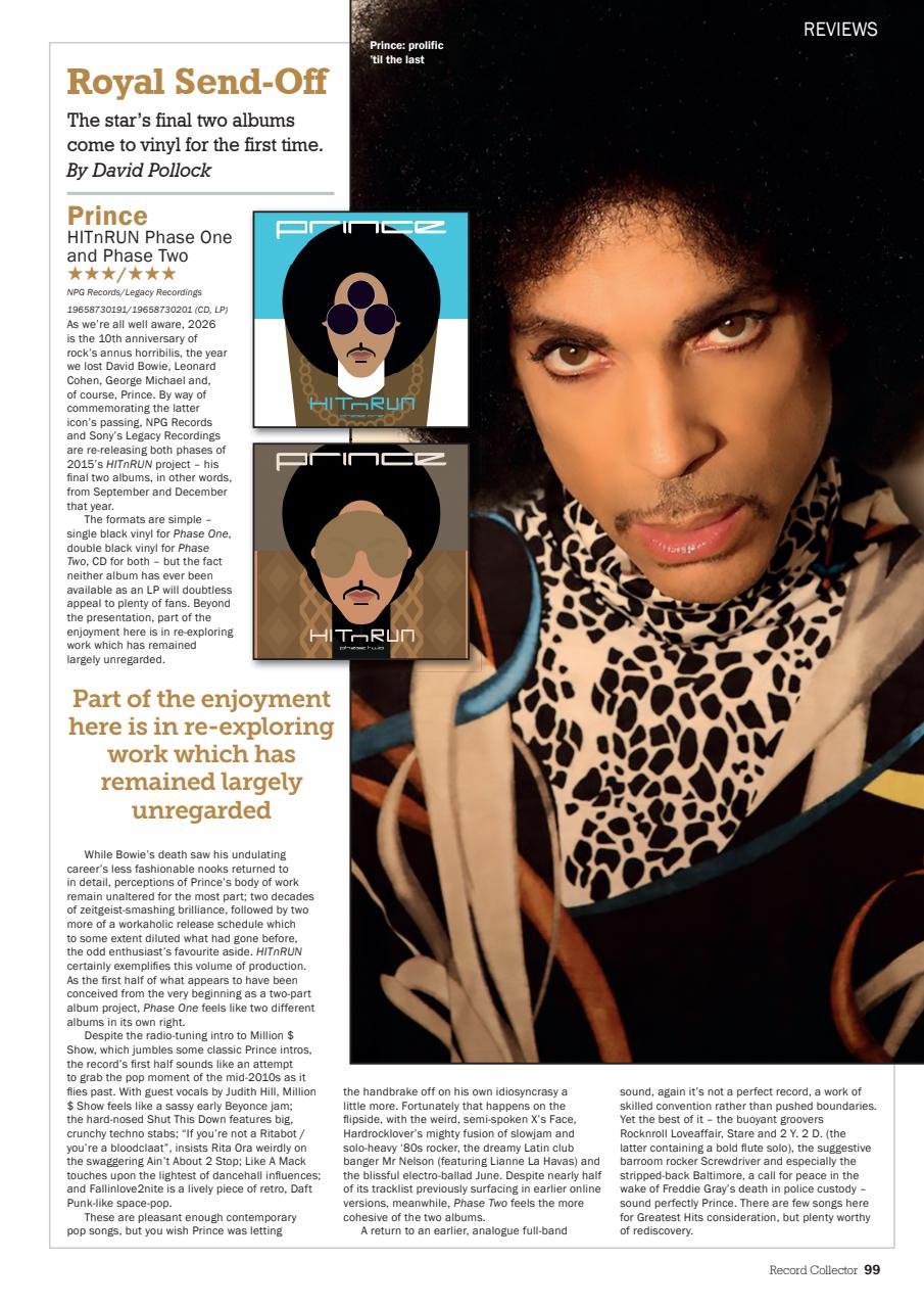 Record Collector Preview Pages