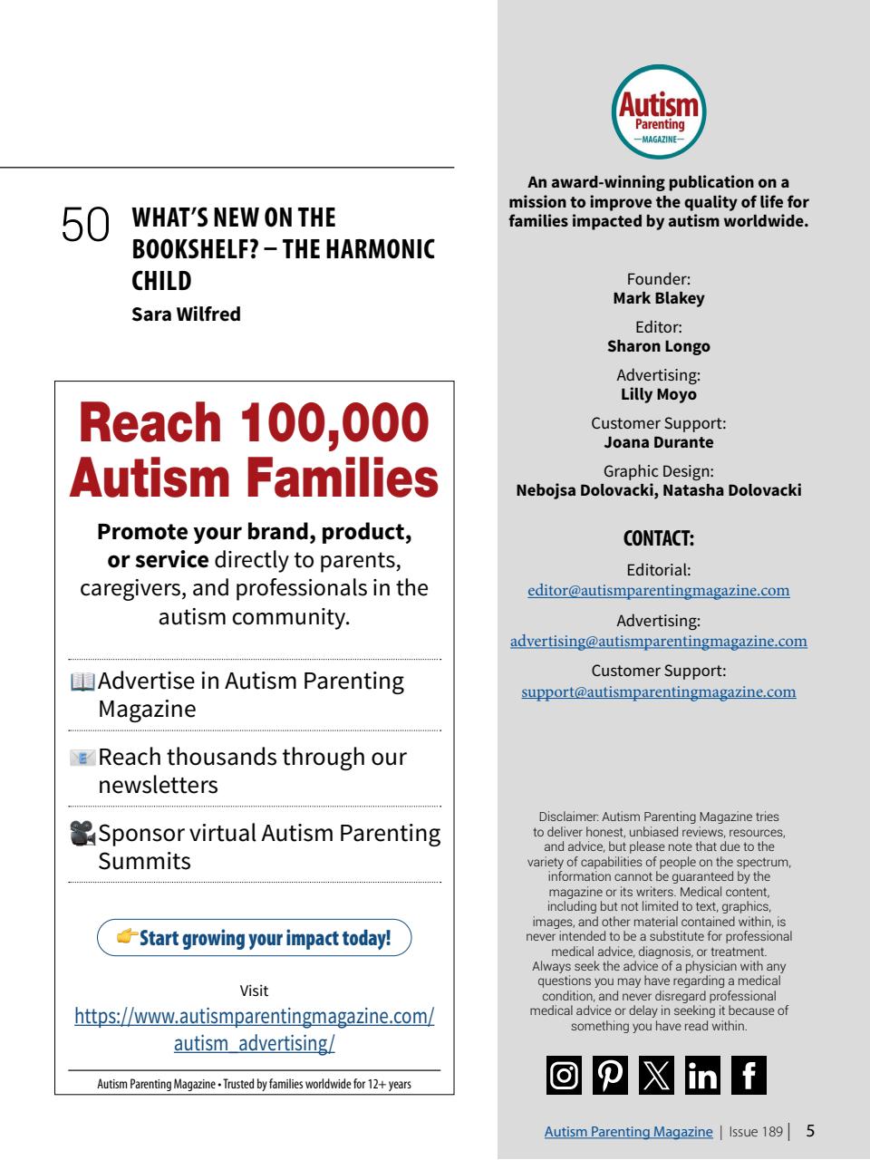 Autism Parenting Preview Pages