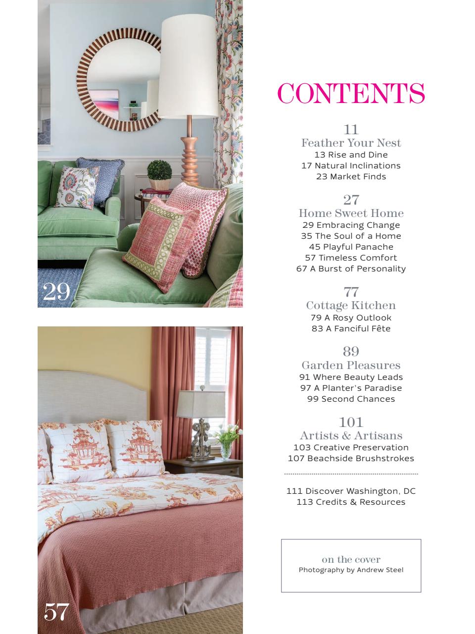 The Cottage Journal Preview Pages
