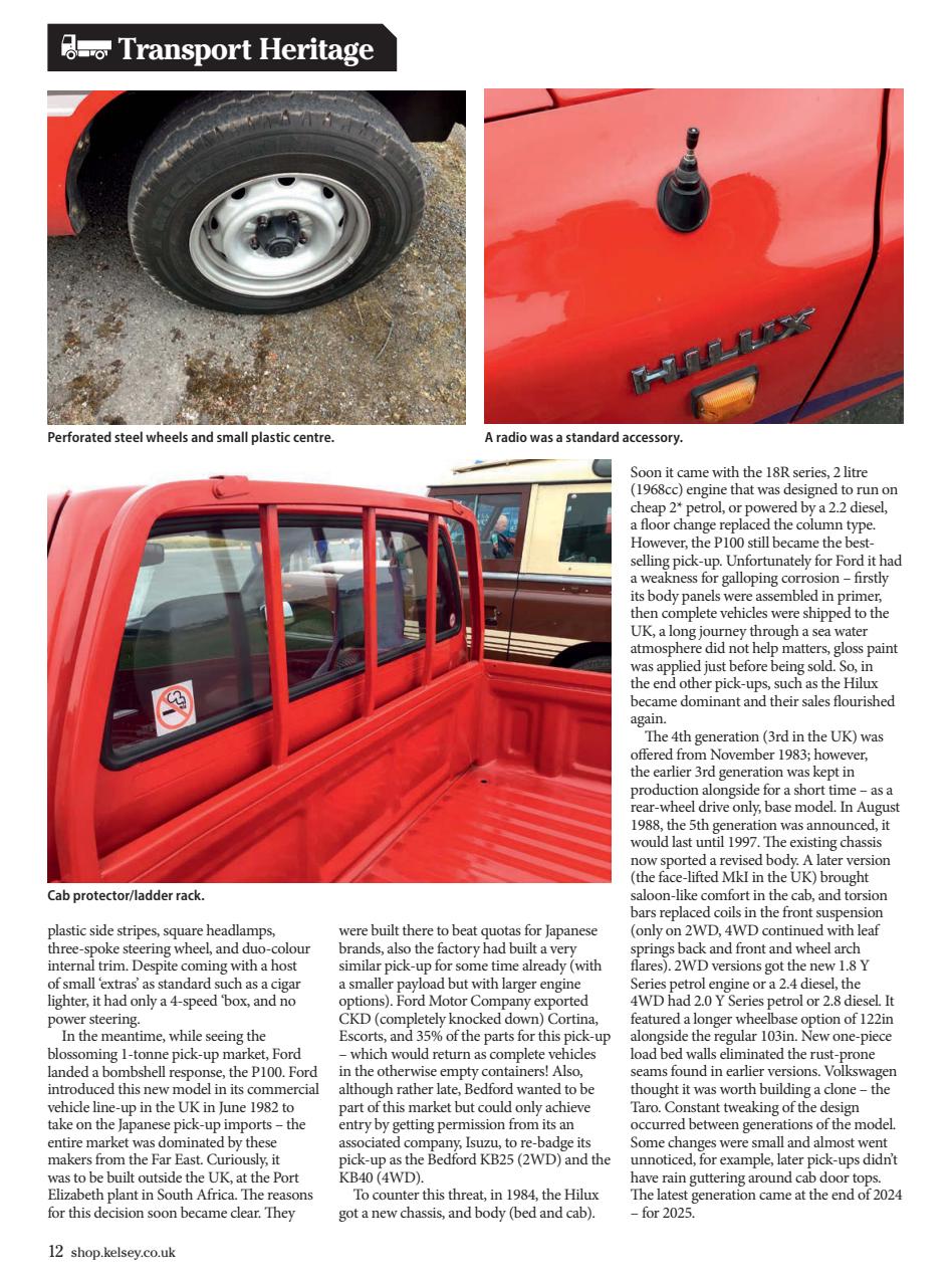 Classic Truck Preview Pages