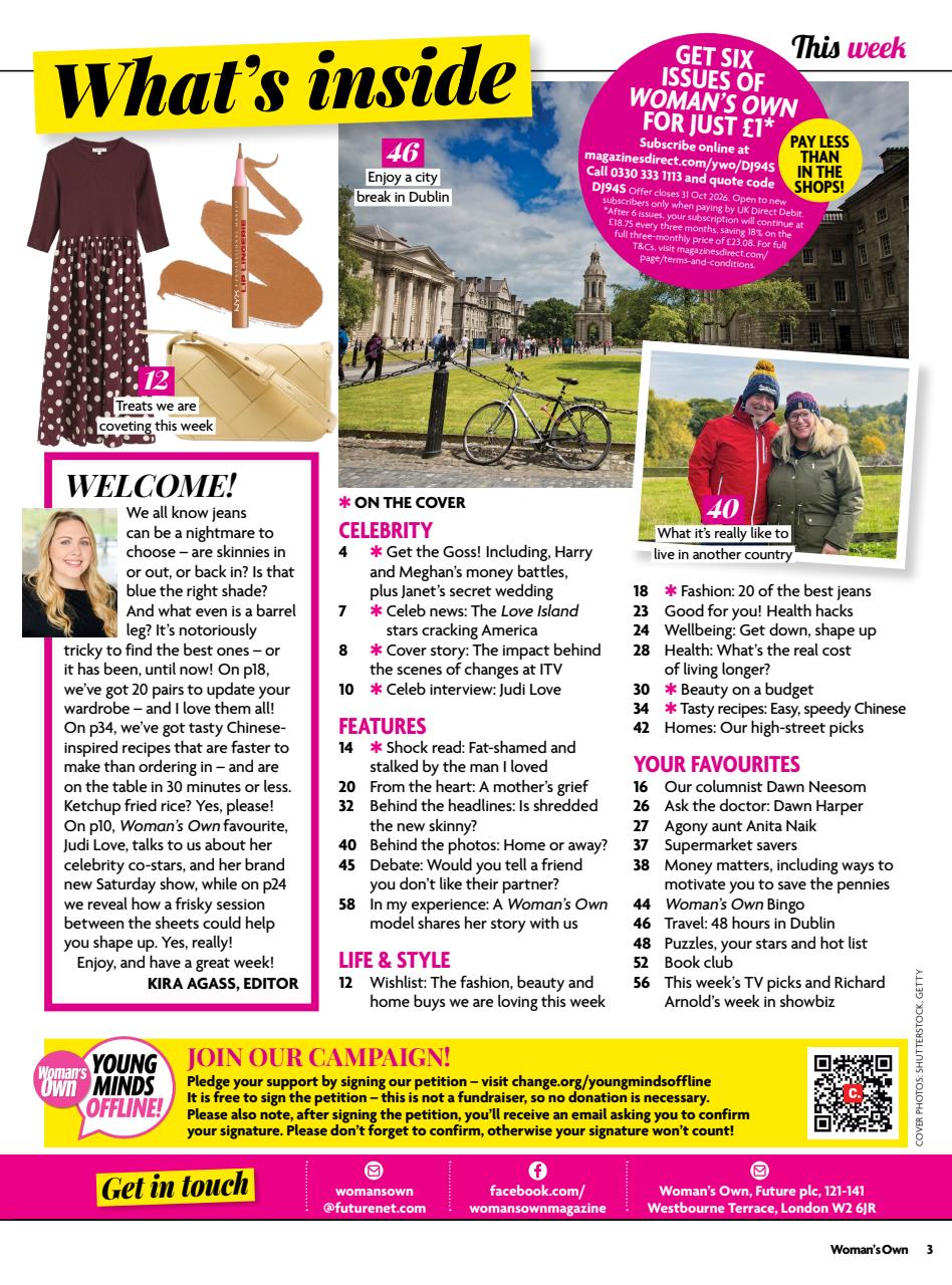 Woman's Own Preview Pages