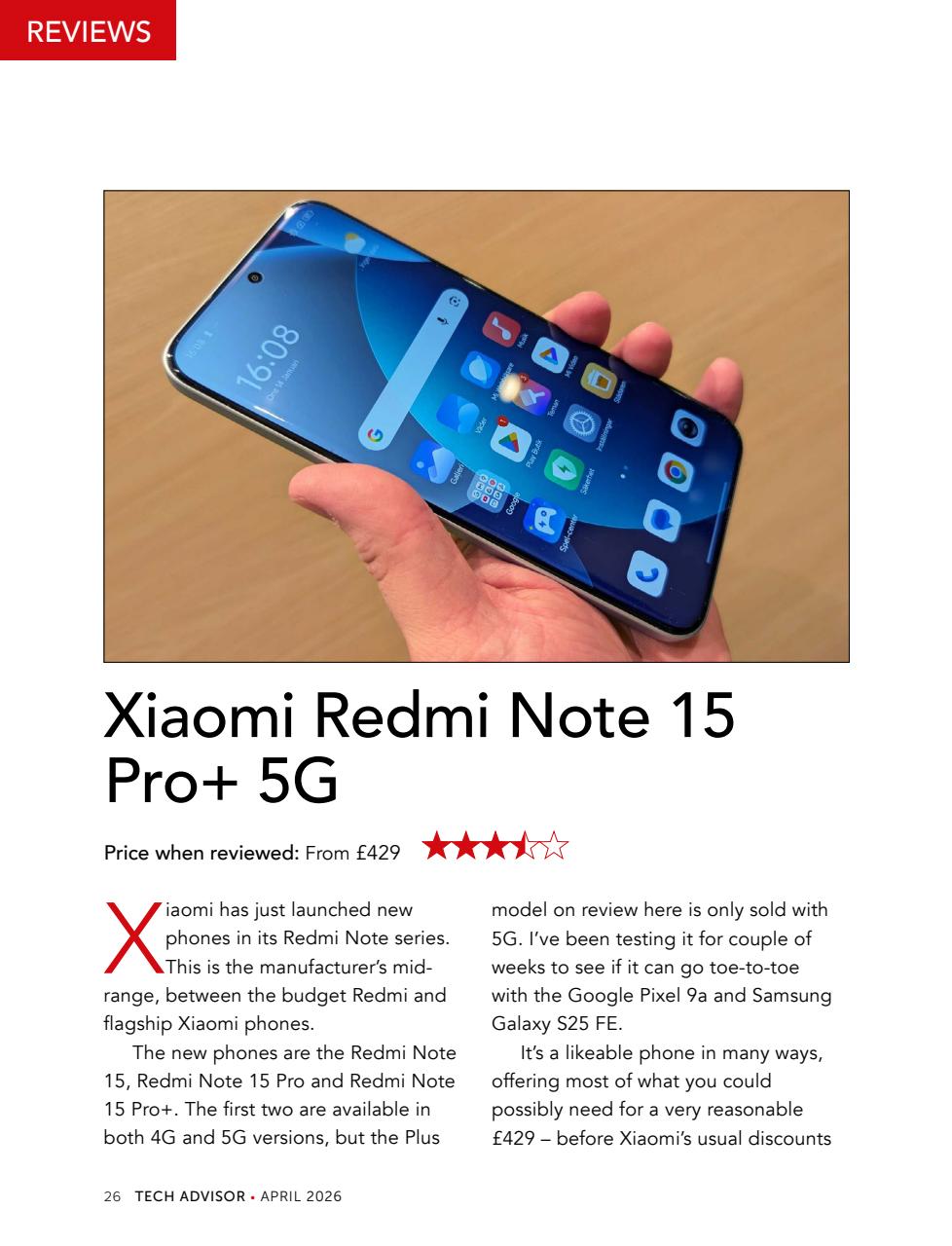 Tech Advisor Preview Pages