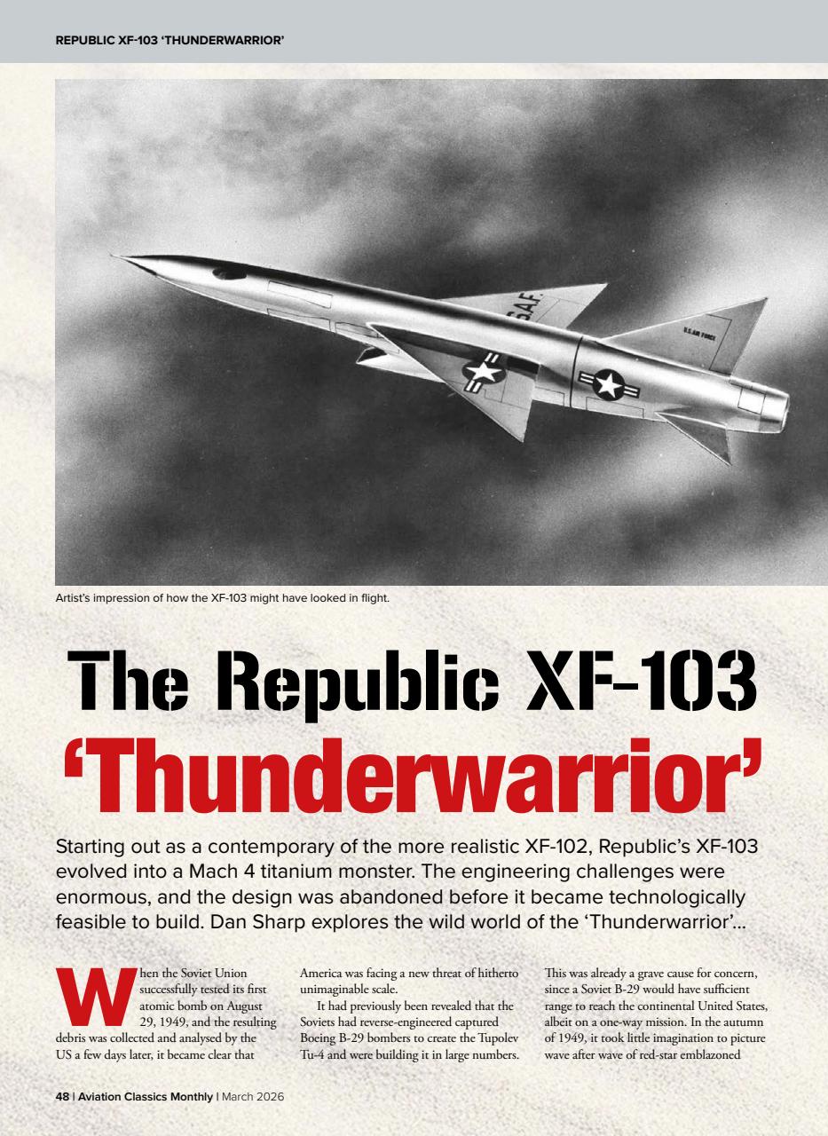 Aviation Classics Monthly Preview Pages