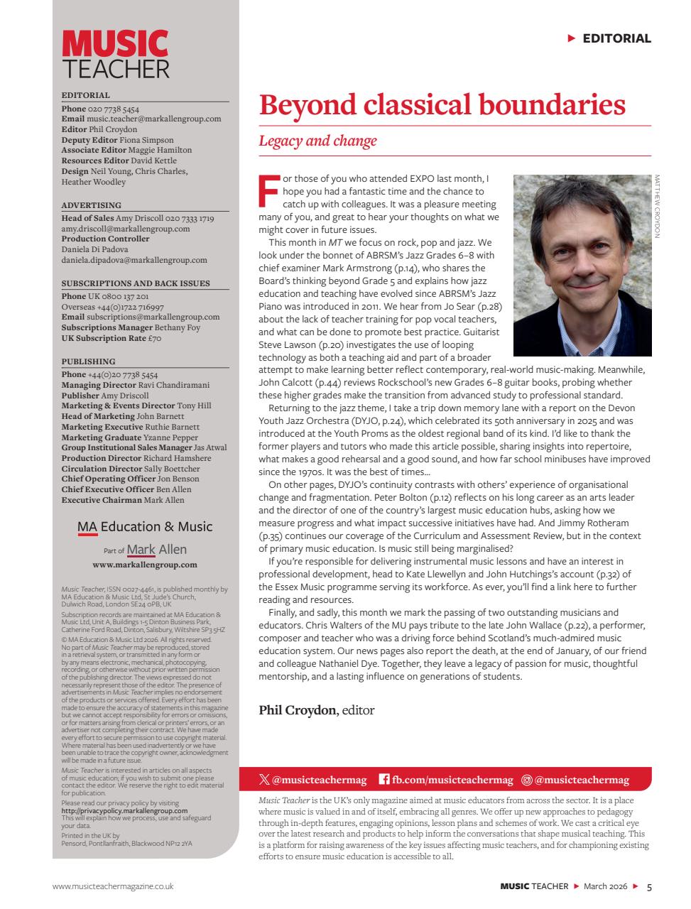 Music Teacher Preview Pages