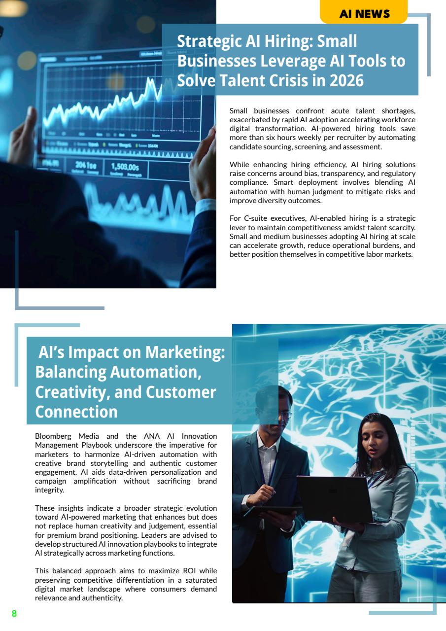 AI Business Magazine Preview Pages
