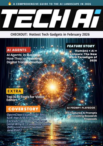 Tech AI Magazine issue Tech AI Magazine