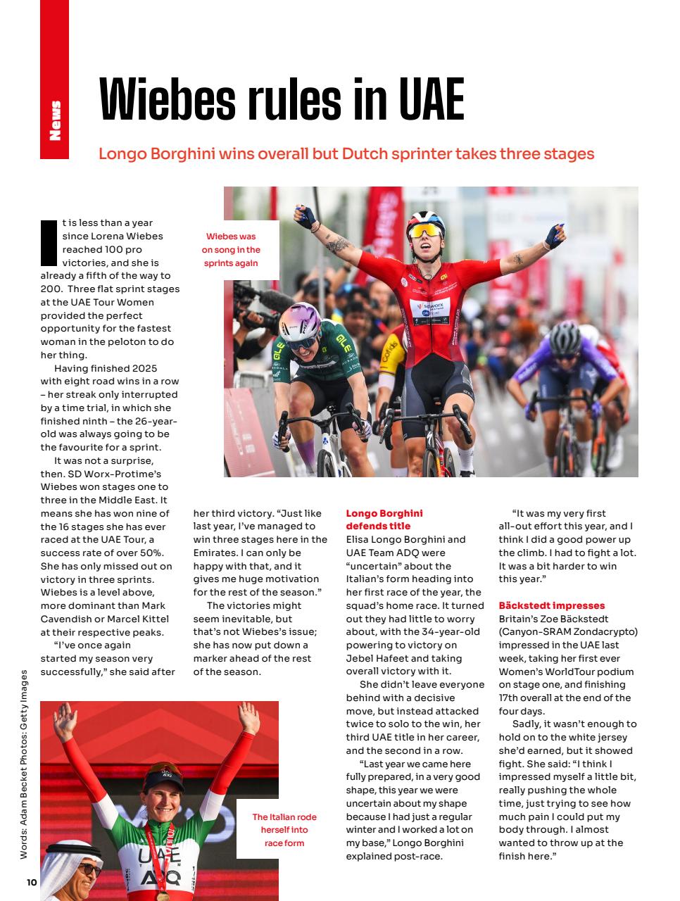 Cycling Weekly Preview Pages