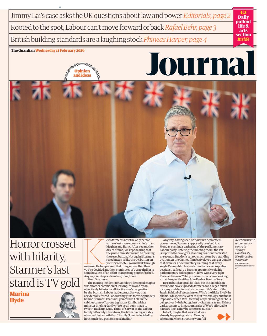 The Guardian Newspaper Preview Pages