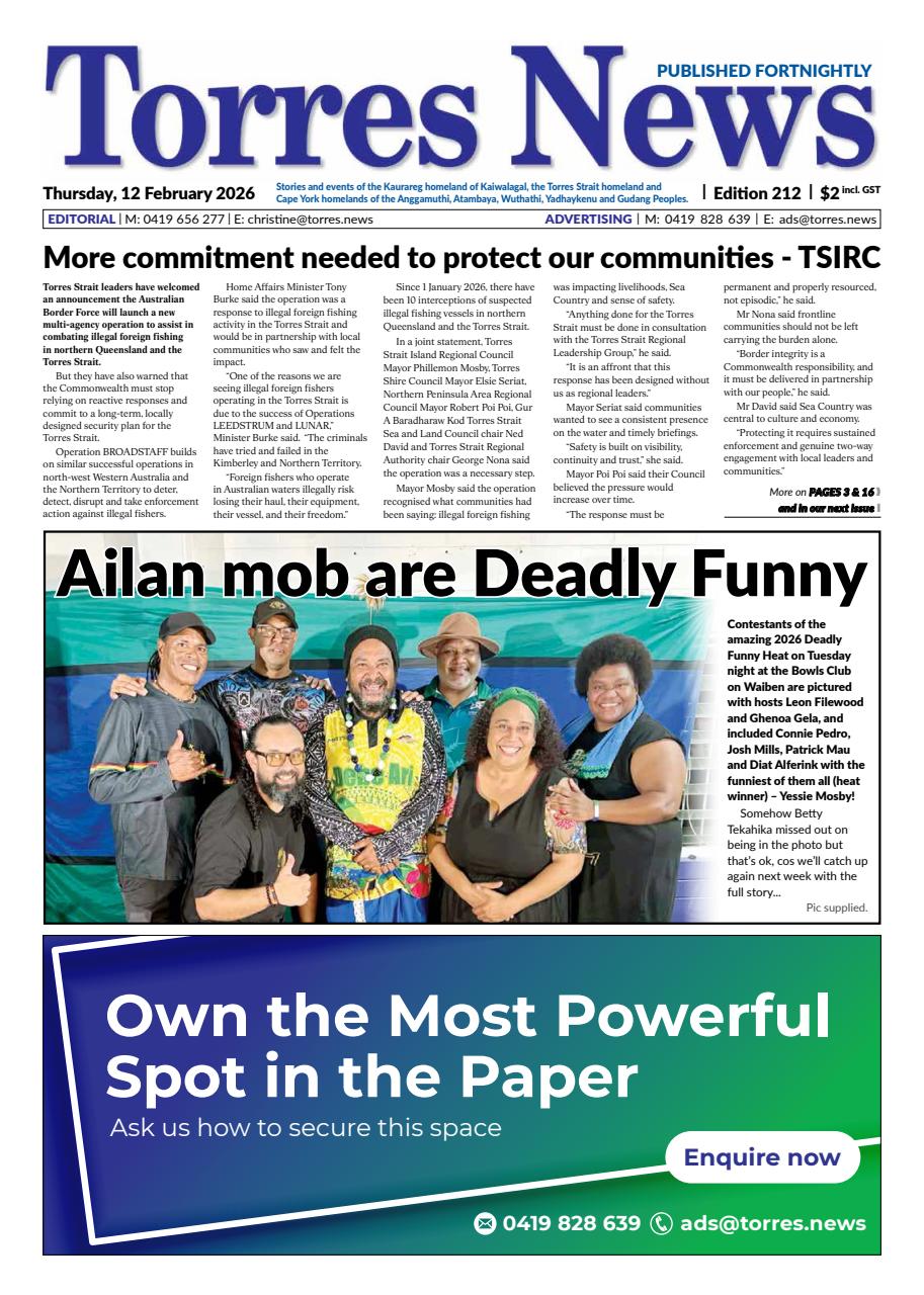 Torres News Preview Pages