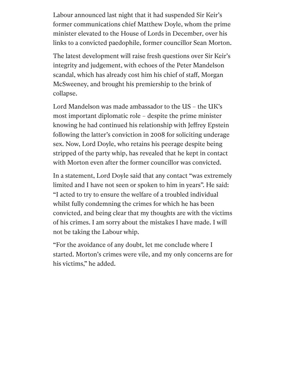 The Independent Daily Edition Newspaper Preview Pages