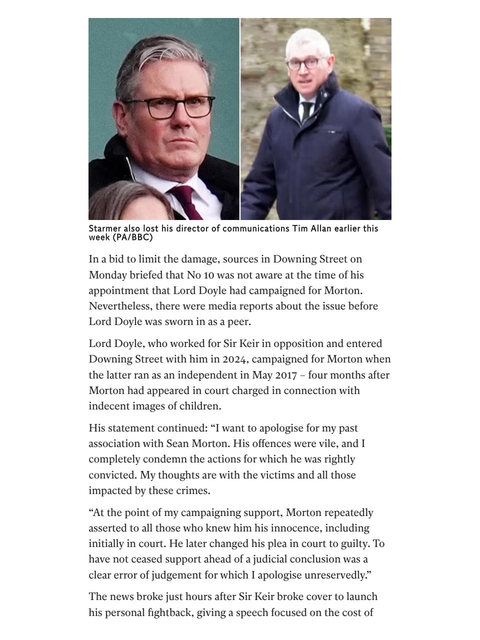 The Independent Daily Edition Newspaper Preview Pages