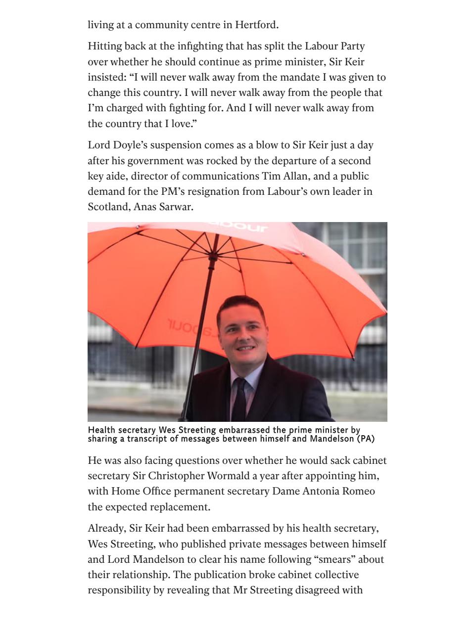 The Independent Daily Edition Newspaper Preview Pages