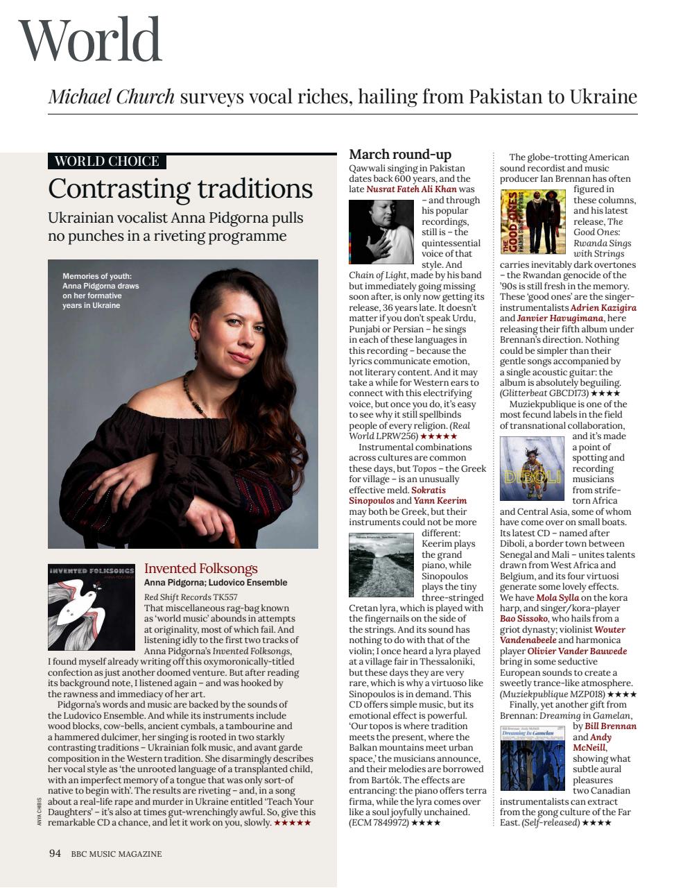 BBC Music Magazine Preview Pages