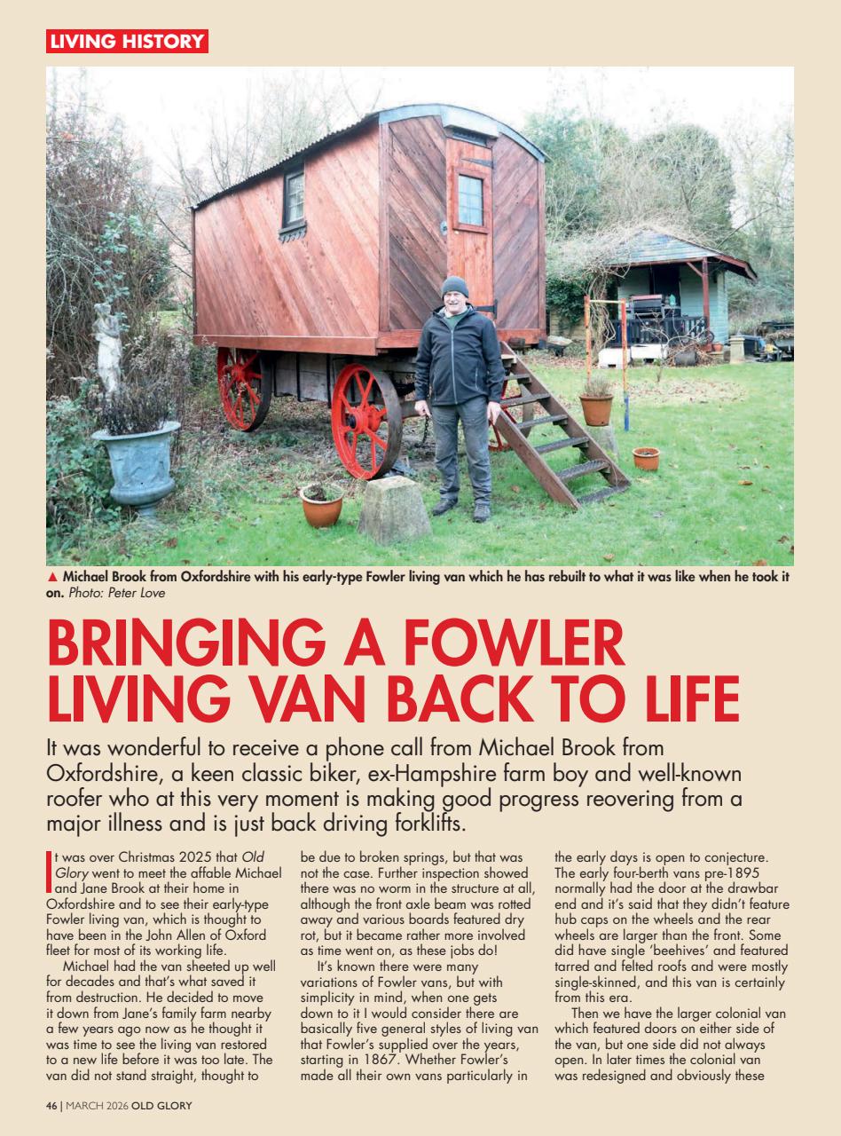 Old Glory Magazine Preview Pages