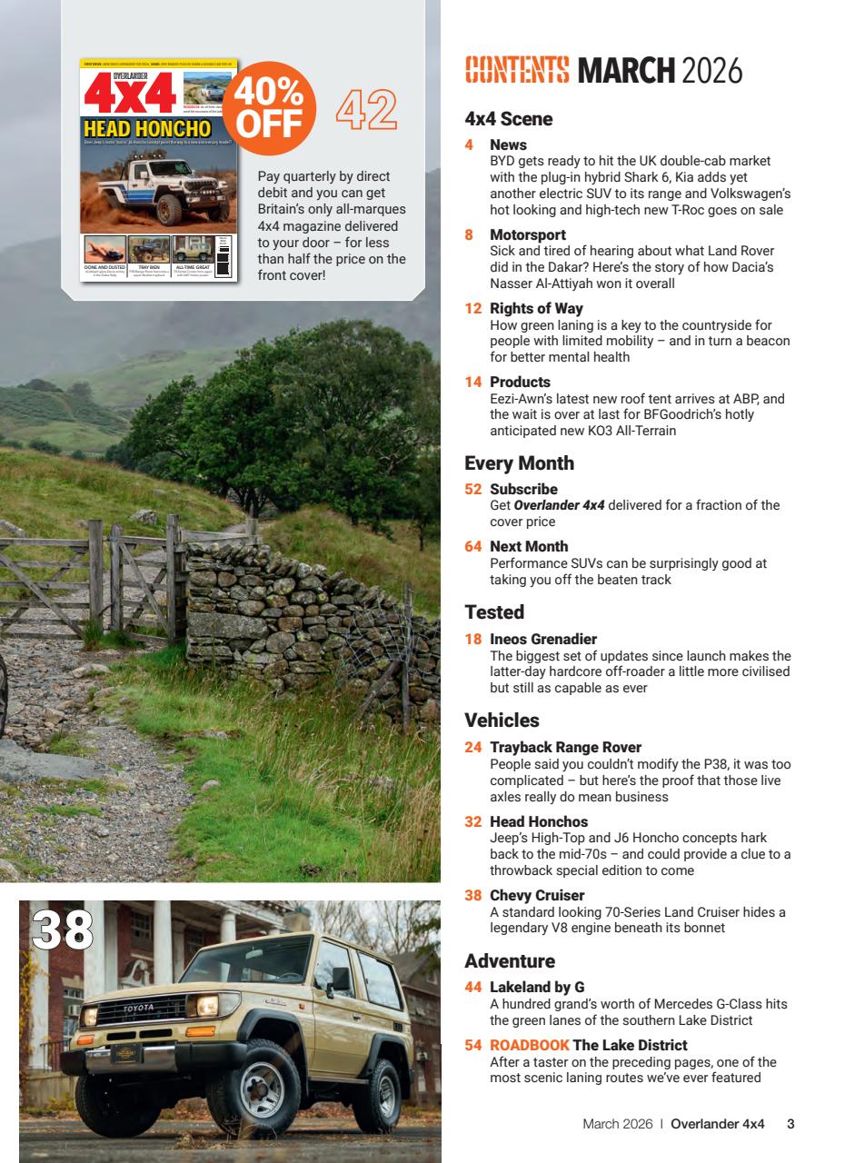 Overlander 4X4 Preview Pages