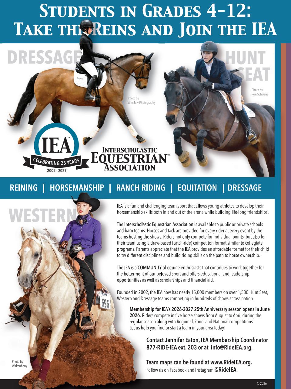 Young Rider Magazine Preview Pages