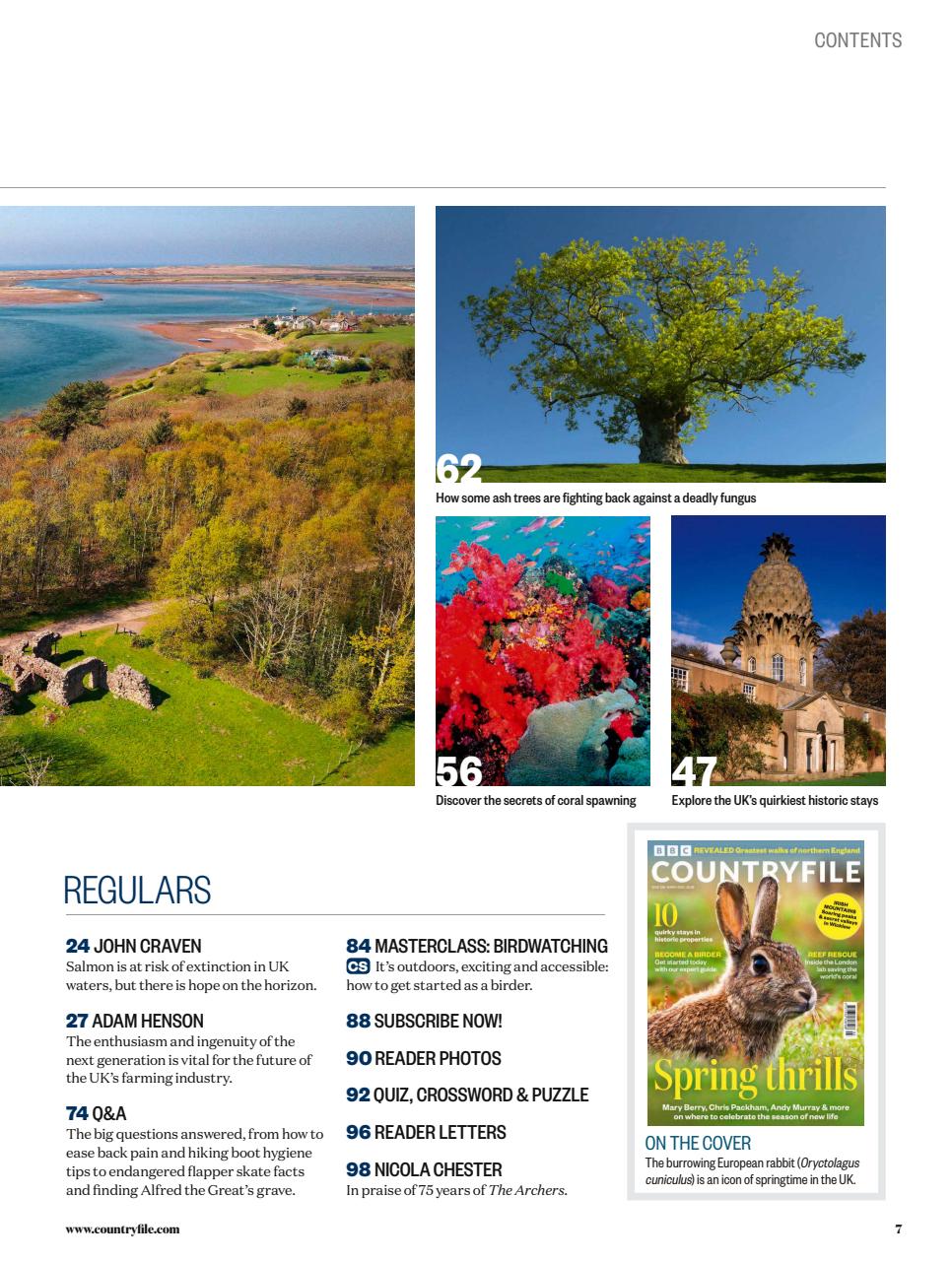 BBC Countryfile Magazine Preview Pages