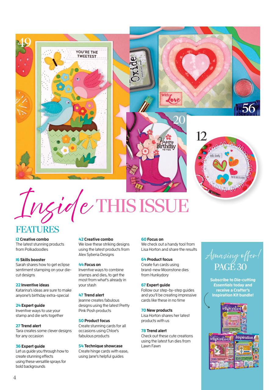 Die-Cutting Essentials Preview Pages